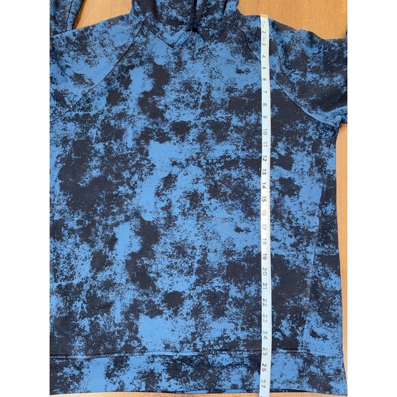 Lululemon CitySweat Hoodie Mens L Astral Classic Navy Blue Borealis Tie Dye - Picture 9 of 12